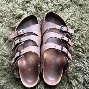 Birkenstock Birki Brown Women's size 8
